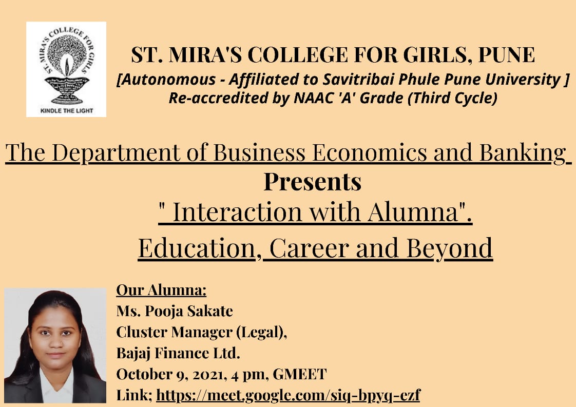 Flyer Interaction with Alumna Oct 9, 2021